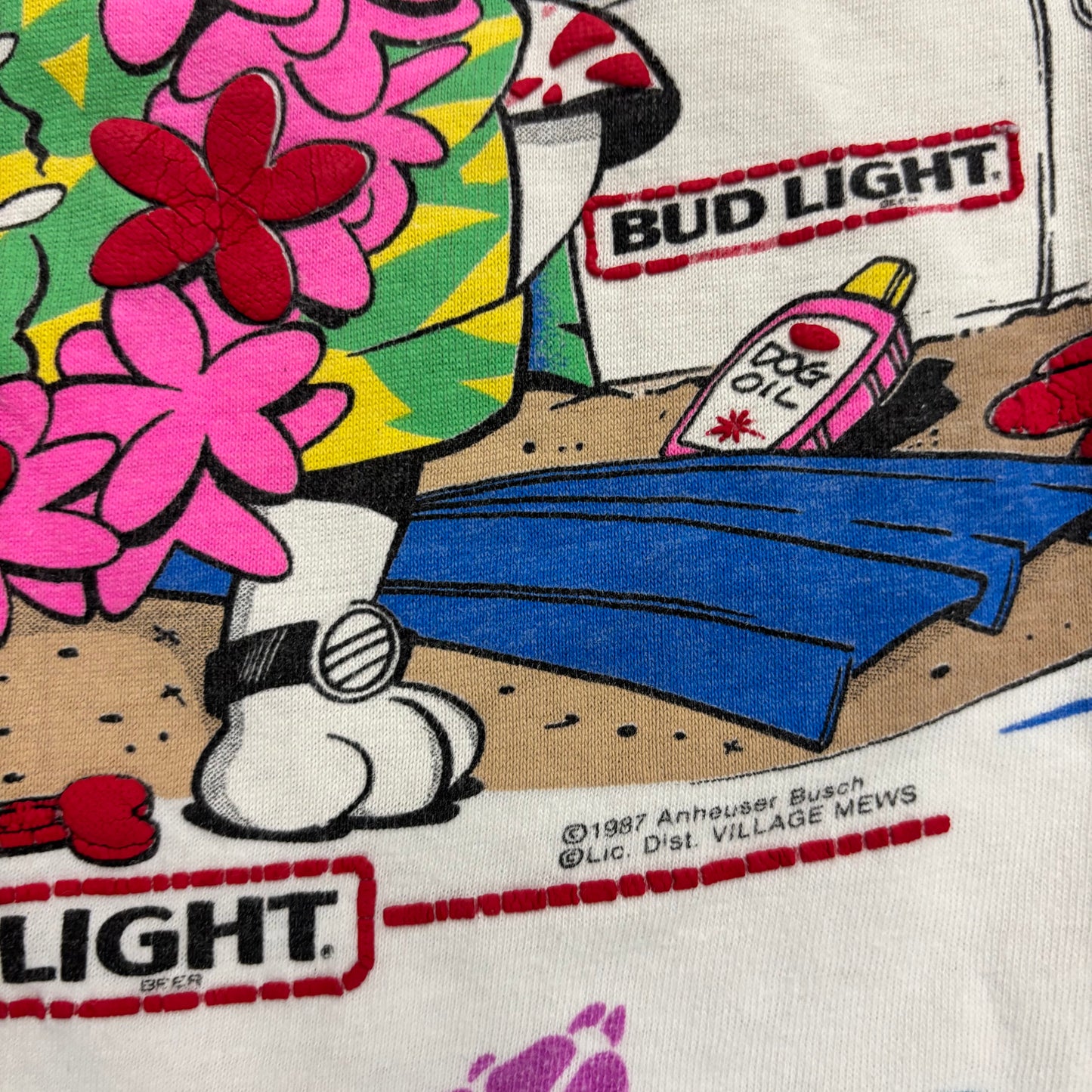 Vintage 87’ Club Spuds Bud Light Tee