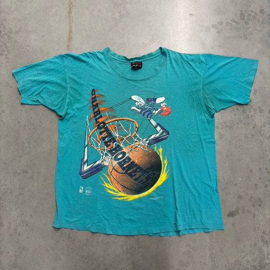 Vintage 90s Charlotte Hornets Tee