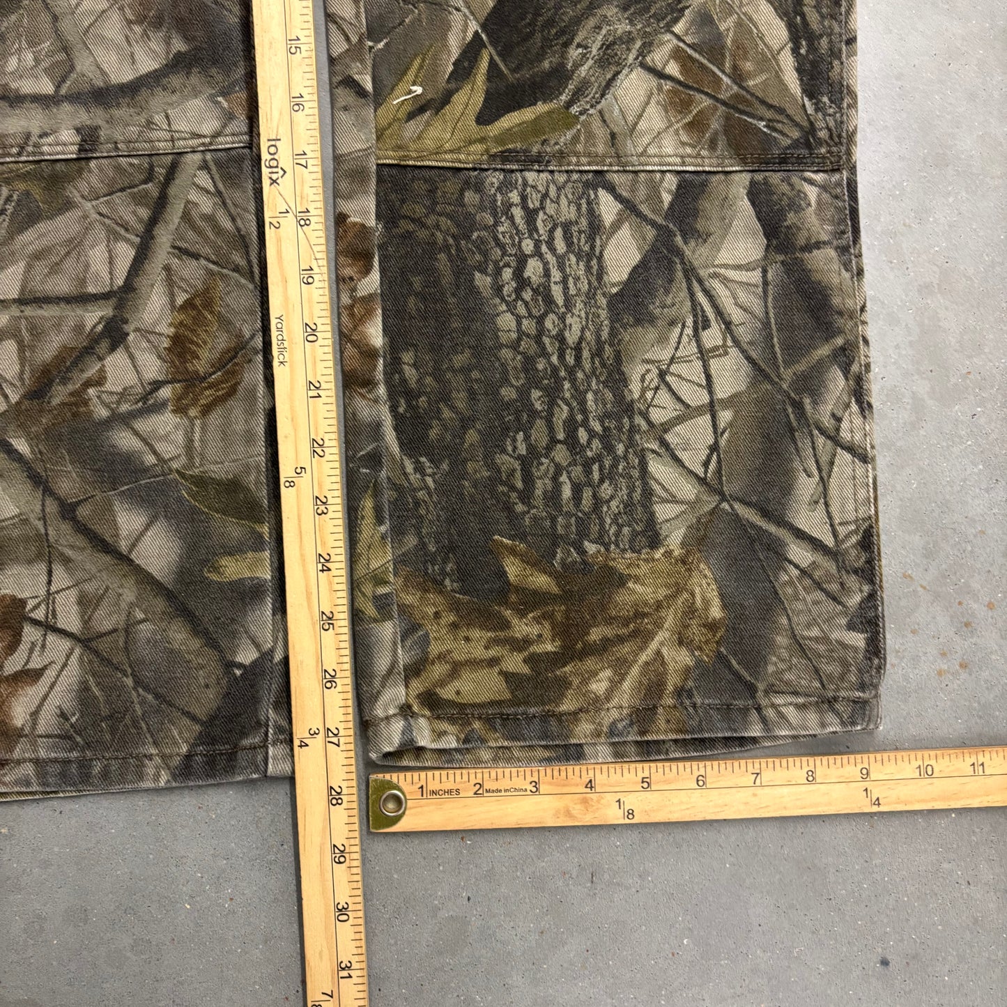 Y2K Camo Double Knee Pants