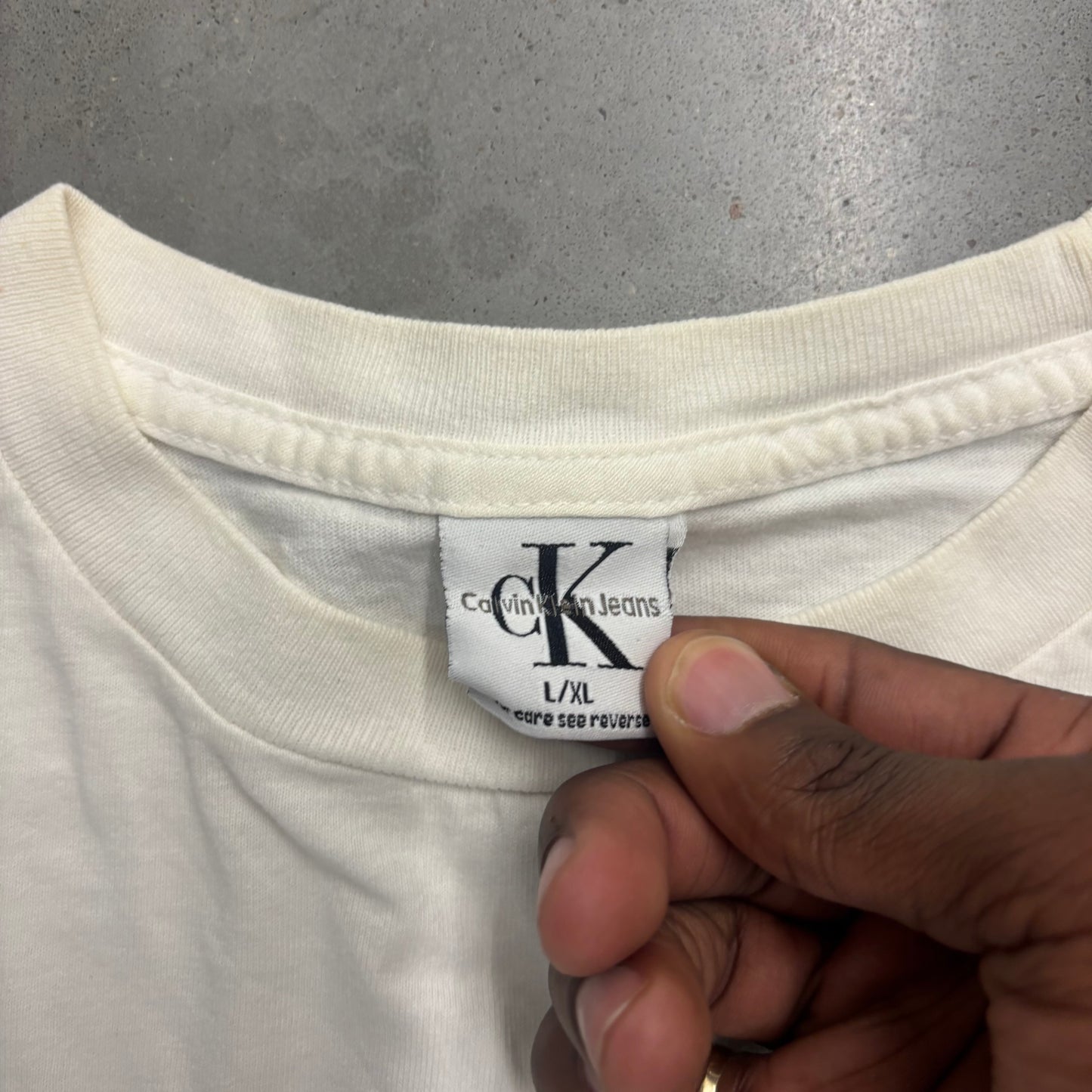 Y2K Calvin Klein Jeans Tee