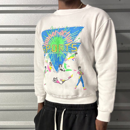 Vintage 80s Sports Sweatshirt