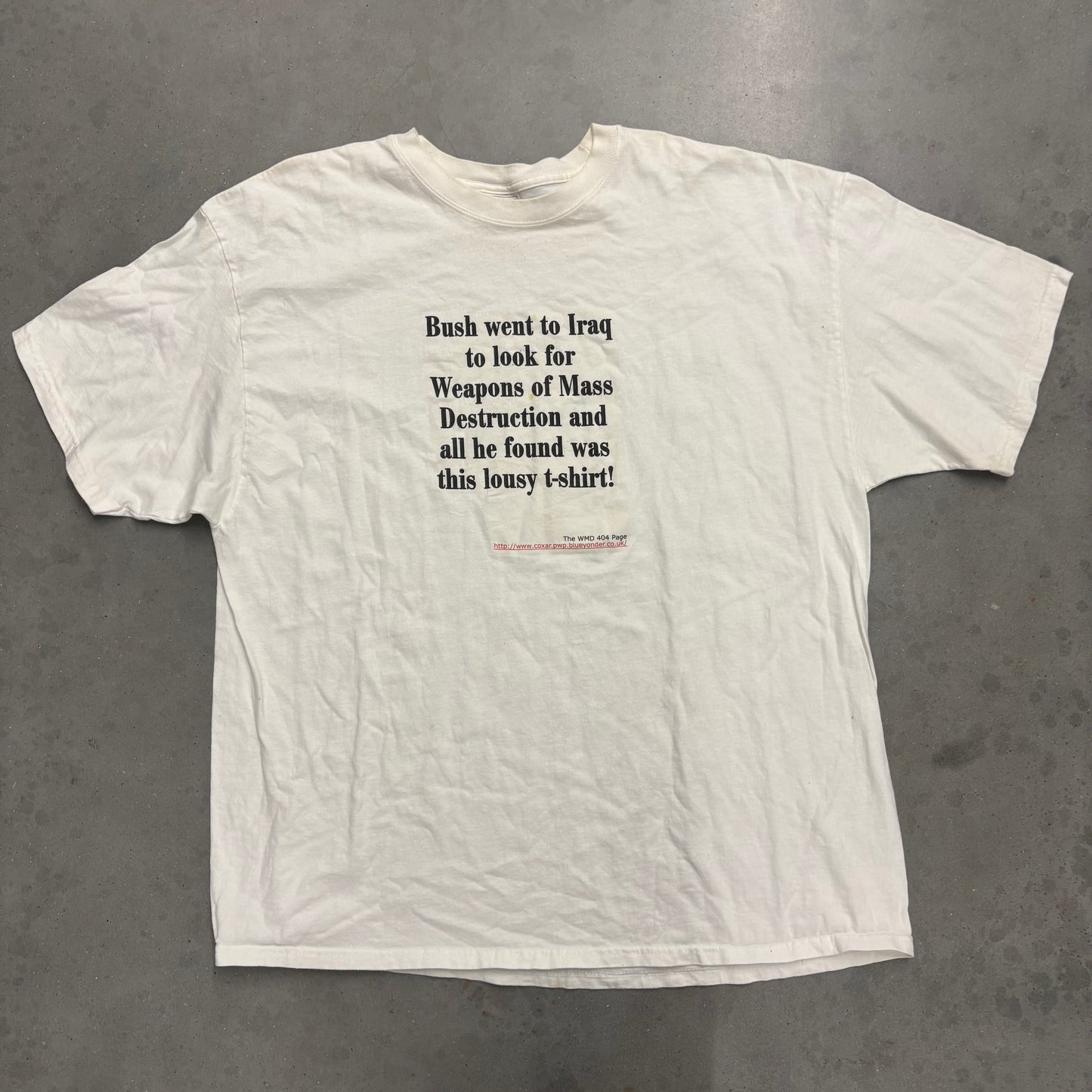 Y2K Bush Iraq Tee