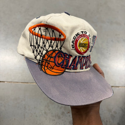 Vintage 95’ Houston Rockets B2B Champions Hat