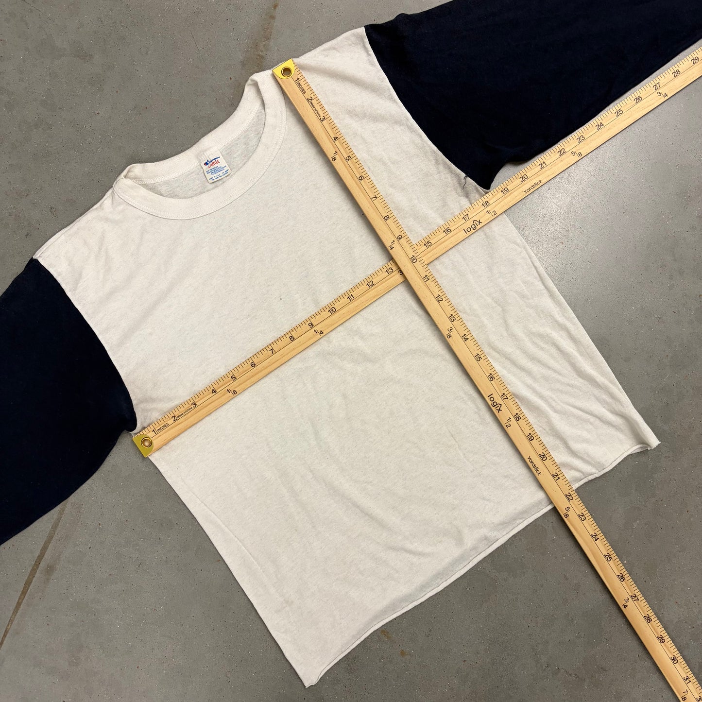 Vintage 80s Champion 3/4 Tee