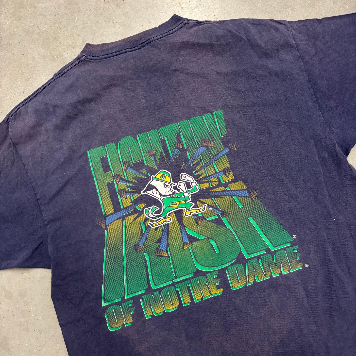 Vintage 90s Notre Dame Fighting Irish Tee