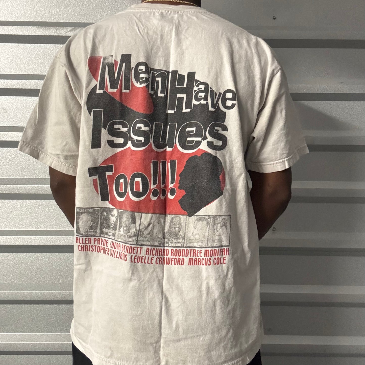 Vintage 90s Men Cry in the Dark Promo Tee