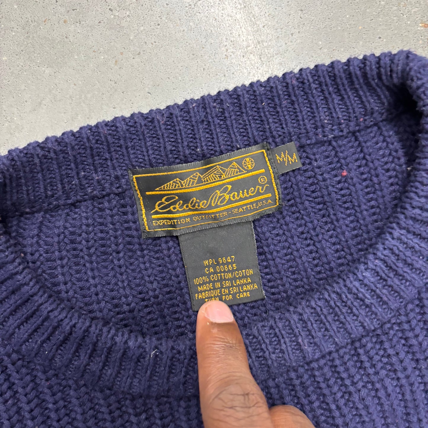 Vintage Eddie Bauer Knit Sweater