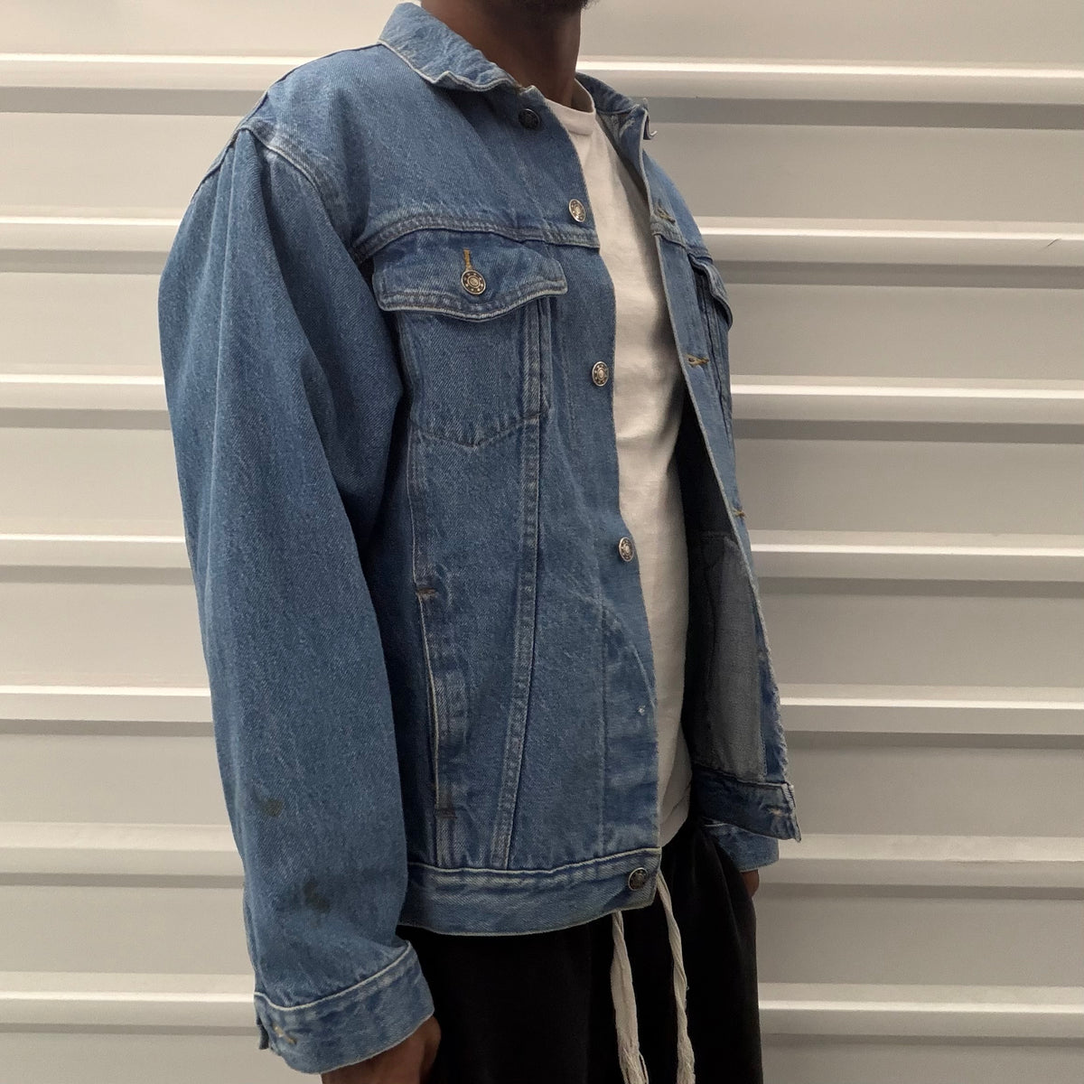 Y2K Denim Express Trucker Jacket