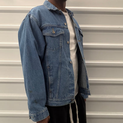 Y2K Denim Express Trucker Jacket