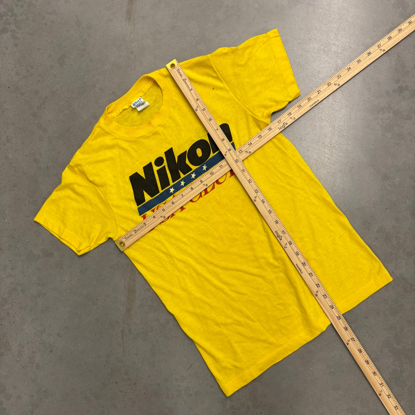 Vintage 80s Nikon Camera Promo Tee