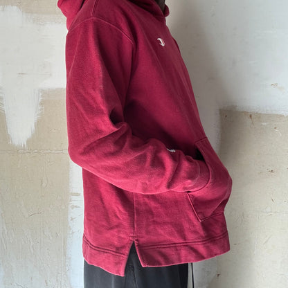 Red Reverse Weave Champion Hoodie