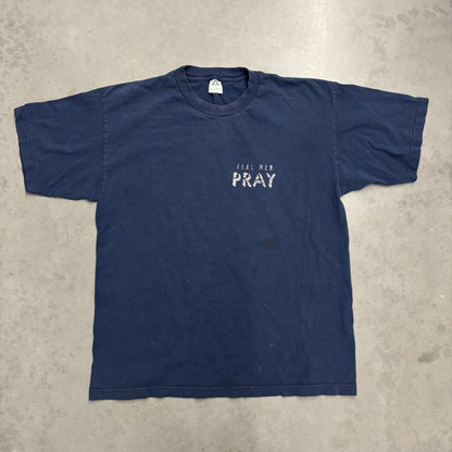 Y2K “Real Men Pray” Tee