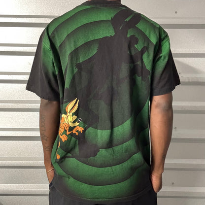 Vintage Wile E Coyote Shadow AOP Tee