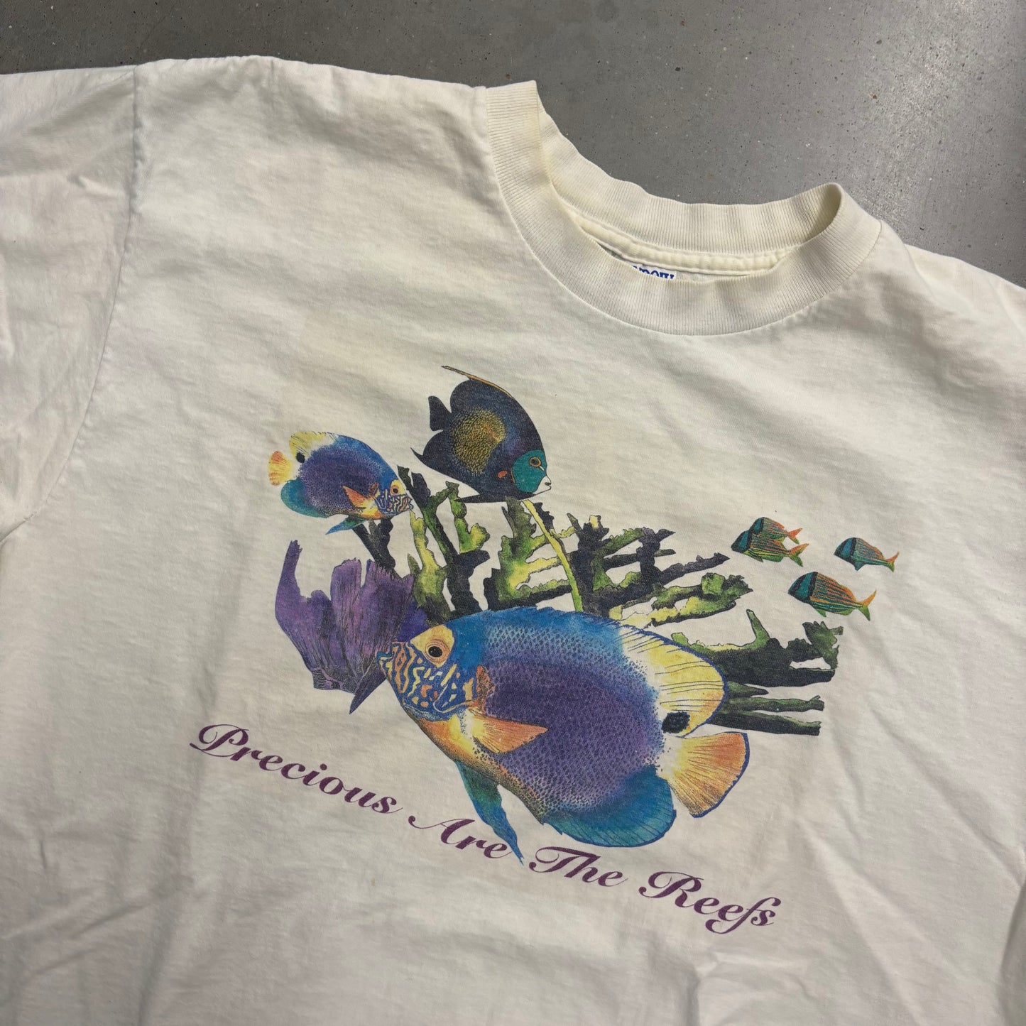 Vintage 90s “Precious are the Reefs” Tee