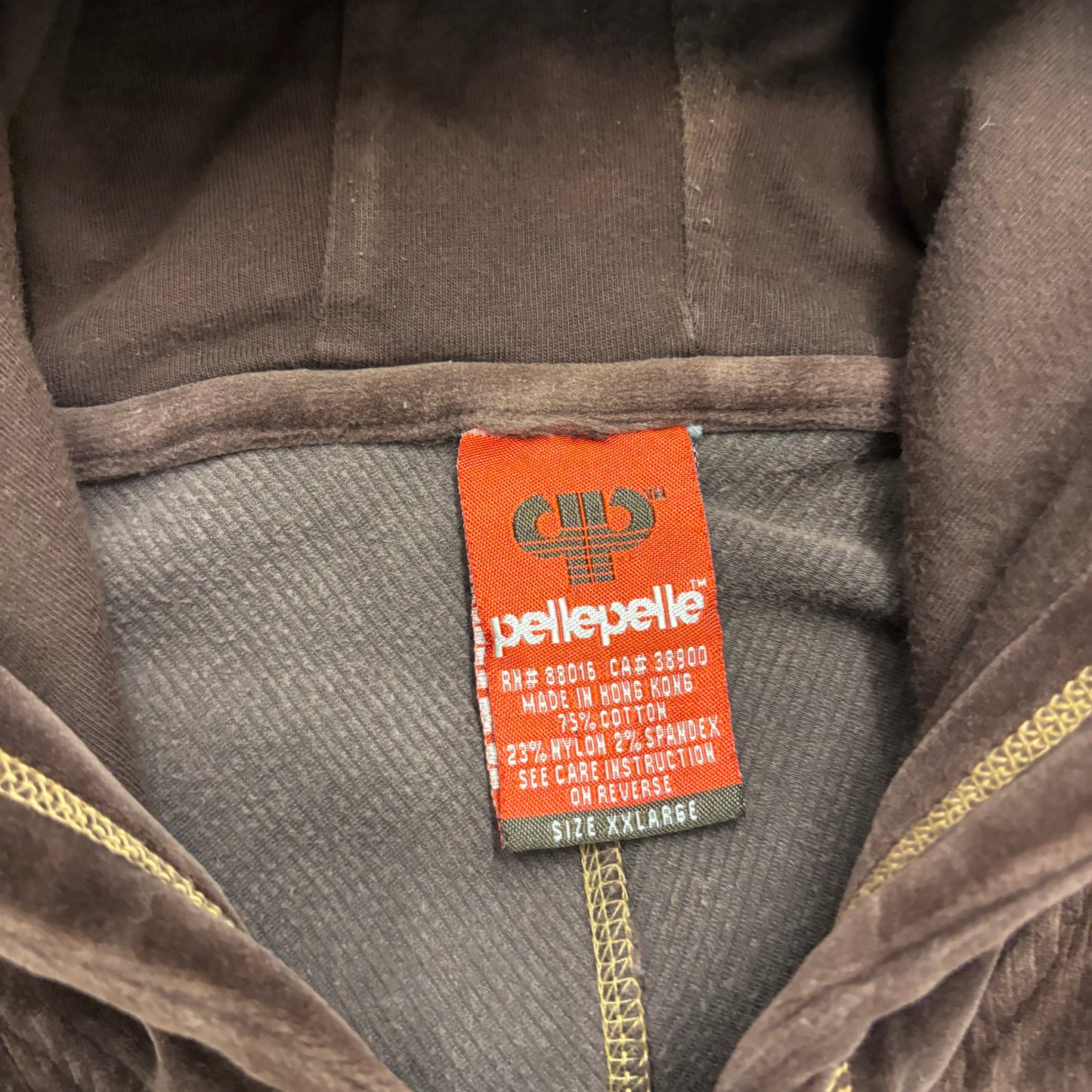 Y2K Brown Pelle Pelle Valour Jacket