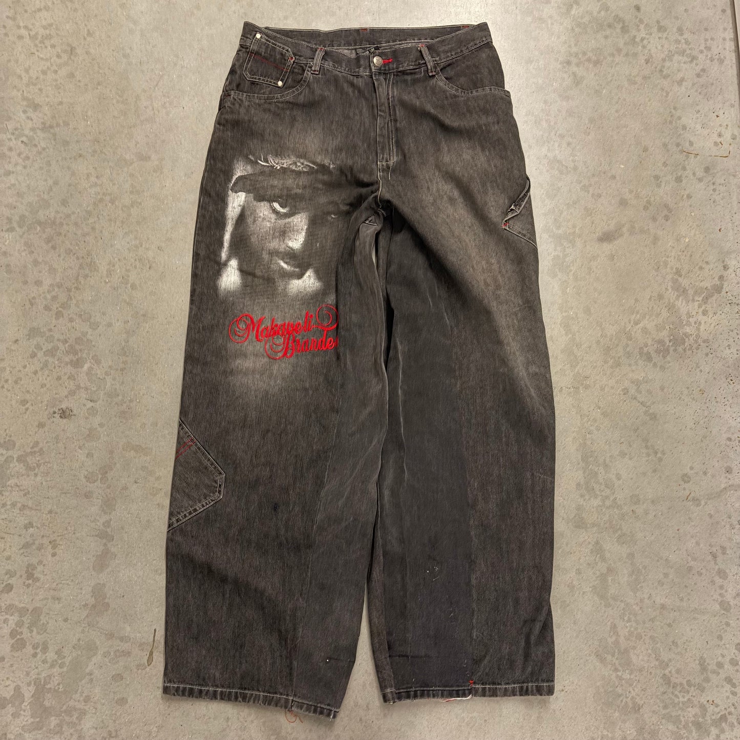 Y2K Tupac Denim
