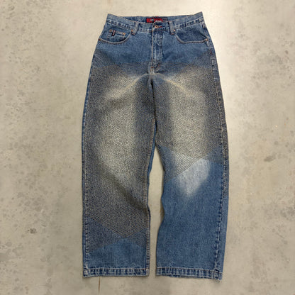 Y2K OZC Stitched Denim