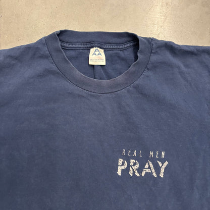 Y2K “Real Men Pray” Tee