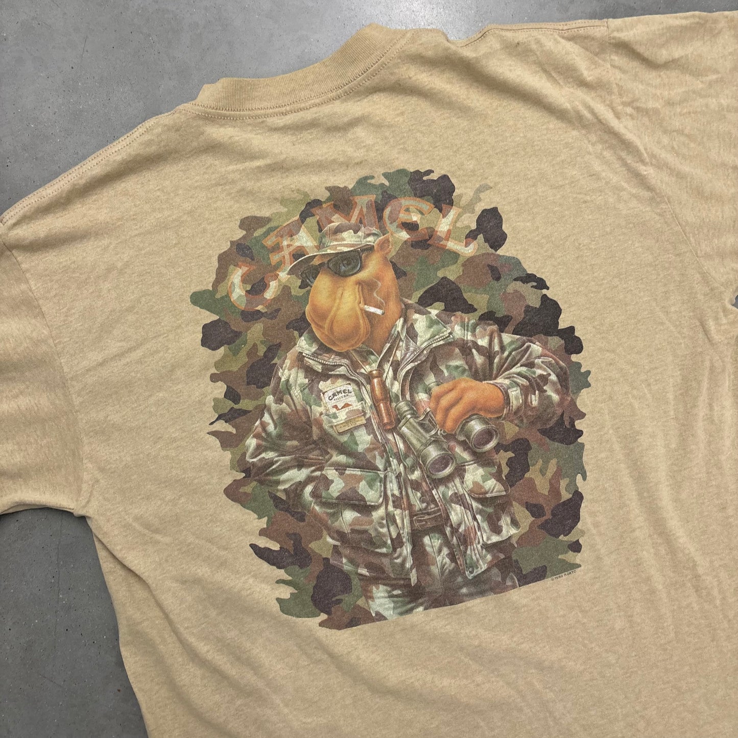 Vintage Camel Camo Pocket Tee