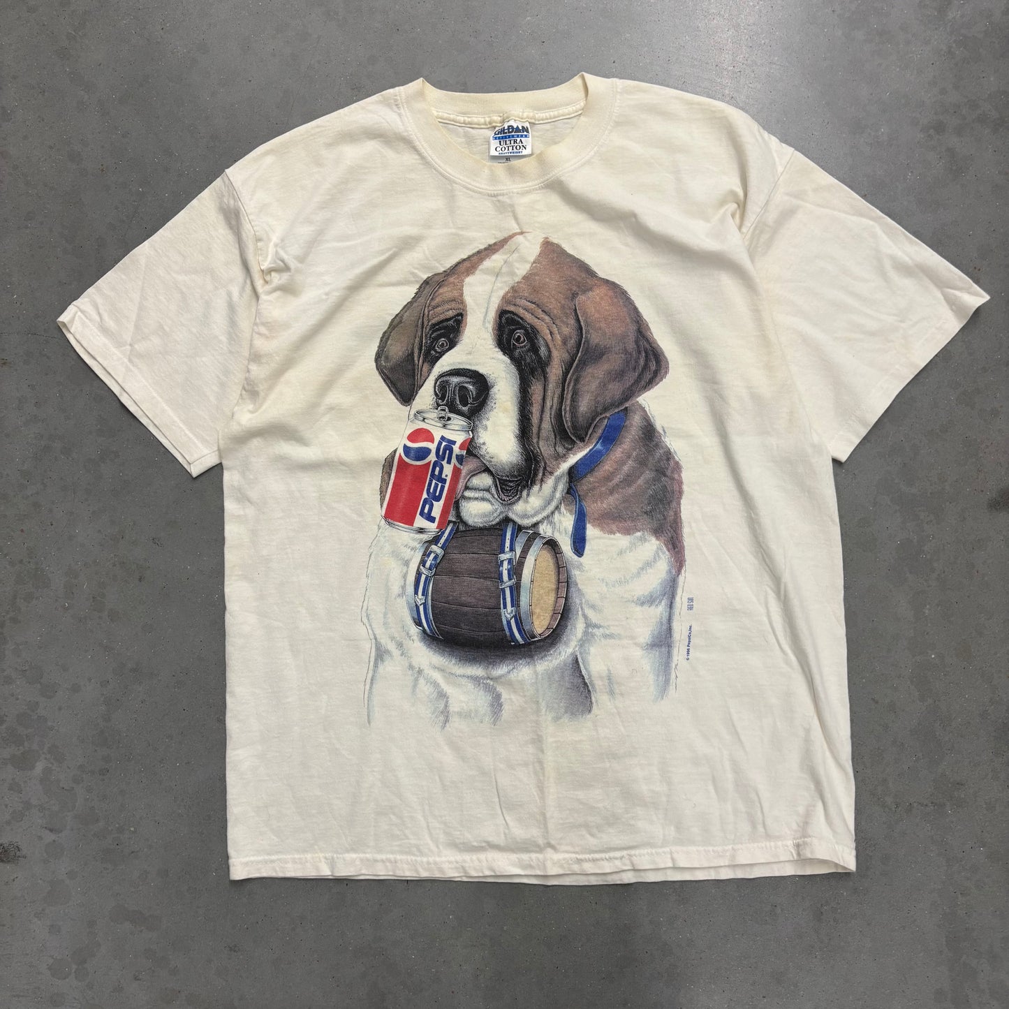 Vintage 90s Pepsi Dog Tee