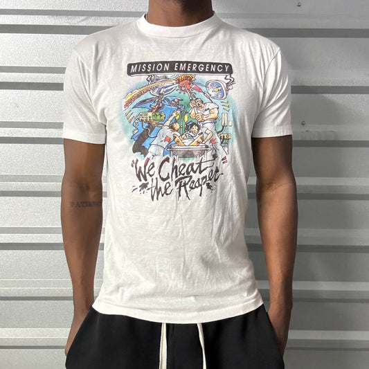 Vintage Obscure “We Cheat the Reaper” Tee