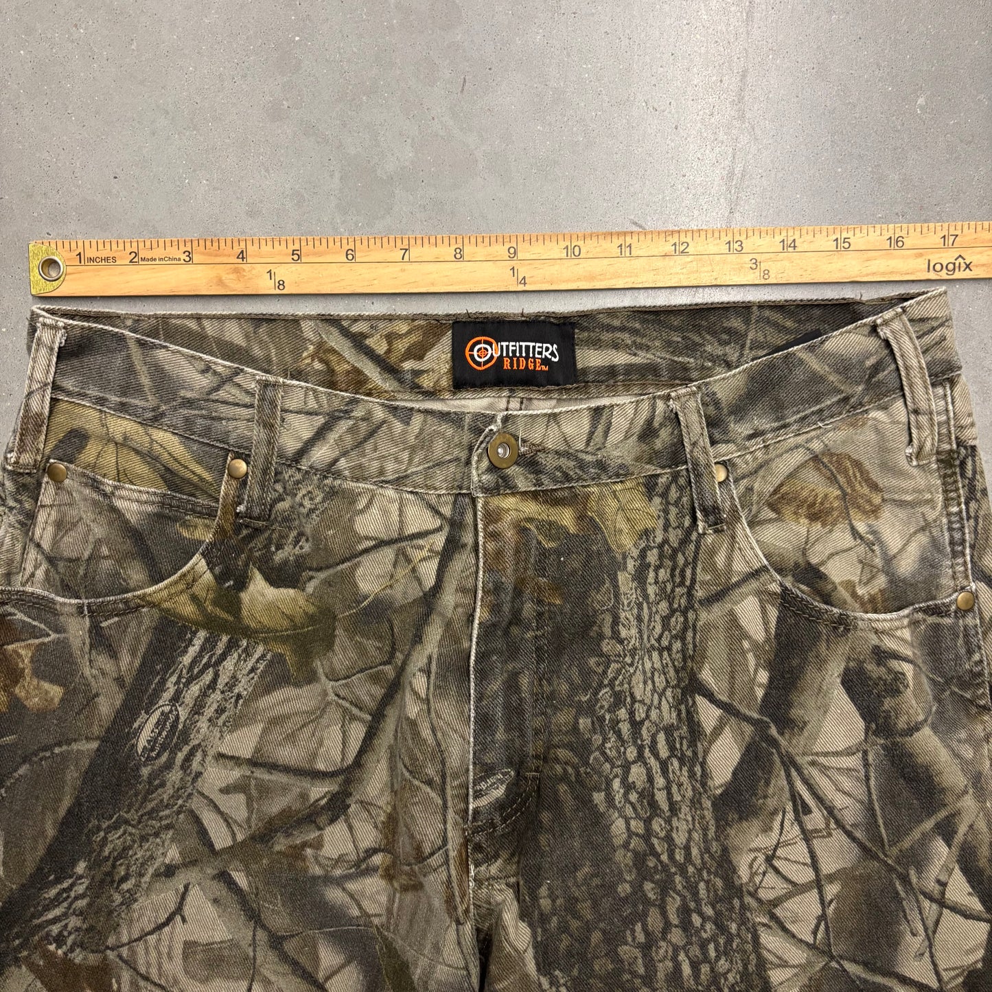 Y2K Camo Double Knee Pants