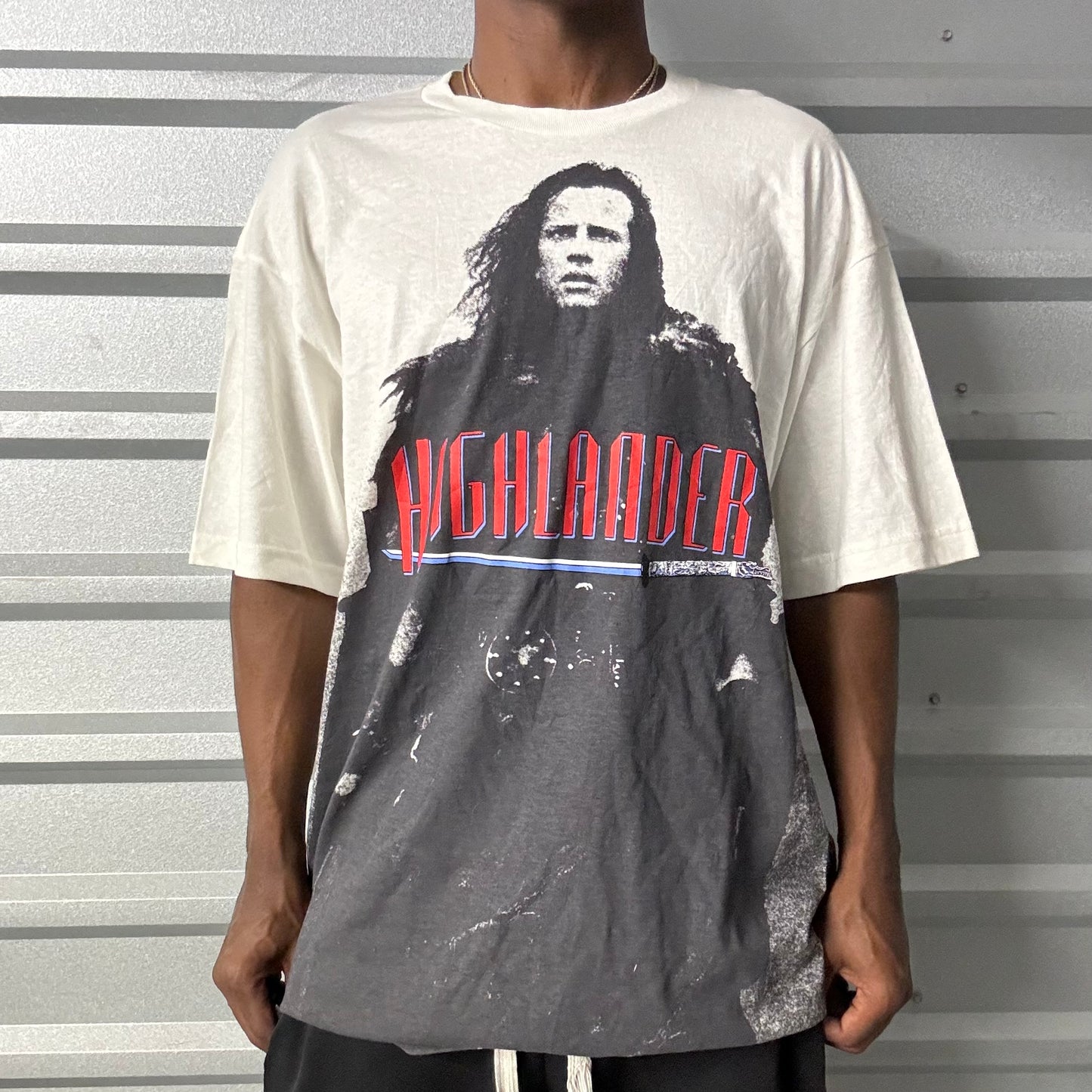 Vintage 94’ Highlander Movie Promo Tee