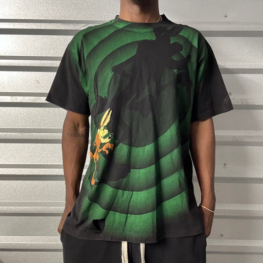 Vintage Wile E Coyote Shadow AOP Tee