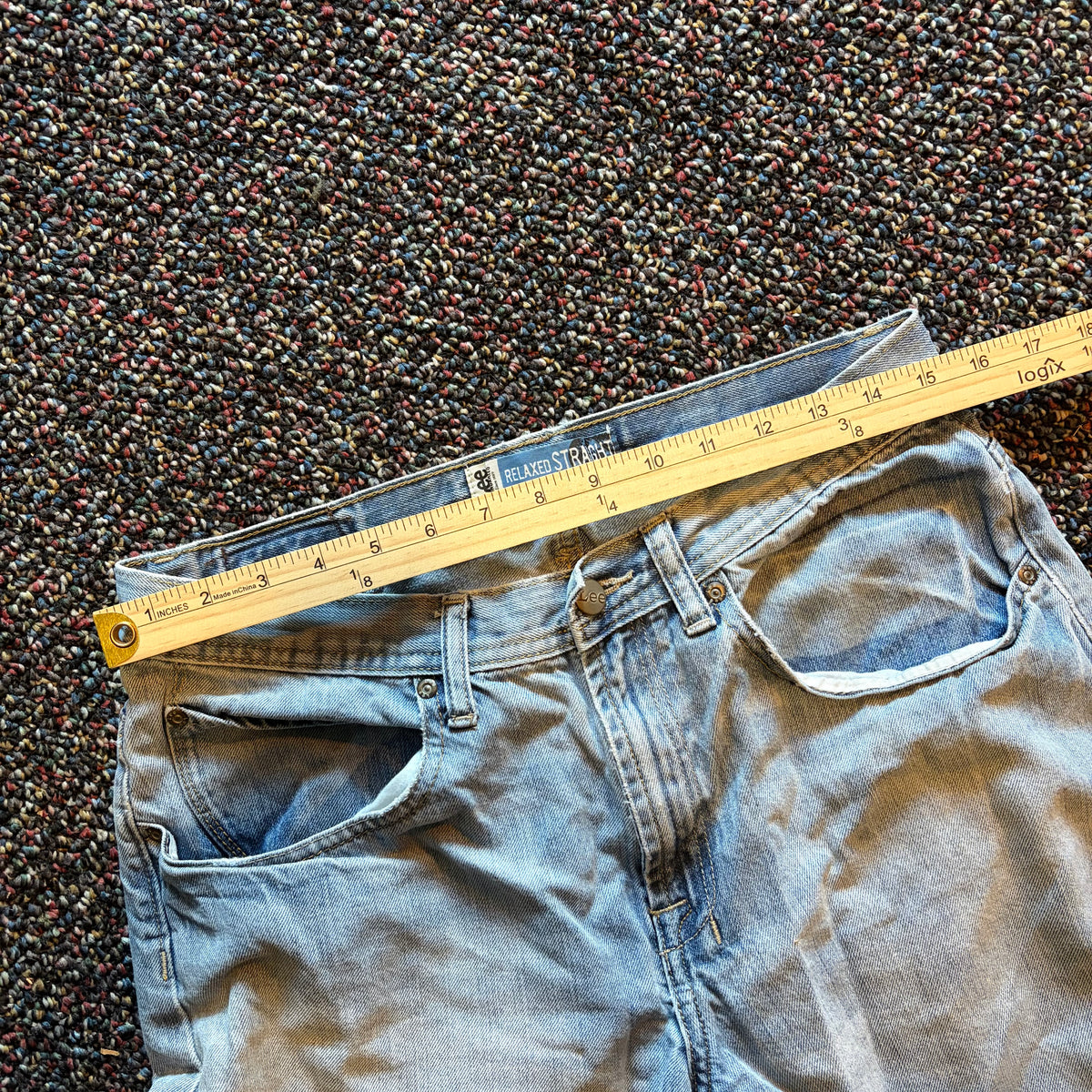 Y2K Lee Relaxed Straight Denim