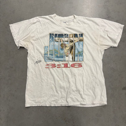 Vintage 90s “John 3:16” Jesus Tee