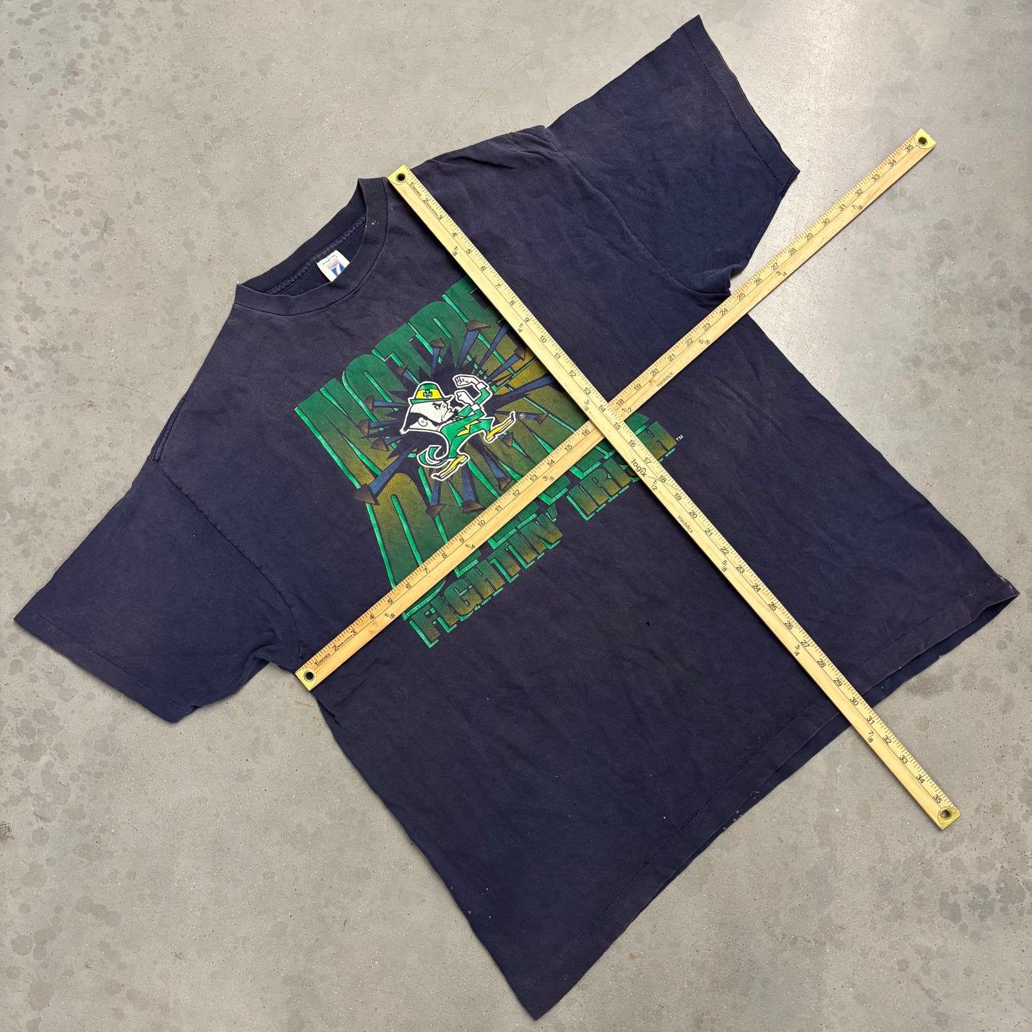 Vintage 90s Notre Dame Fighting Irish Tee