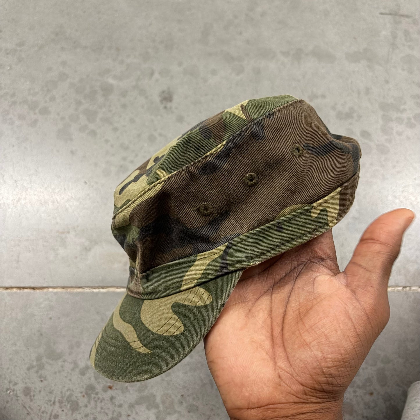Y2K Camo Cadet Hat