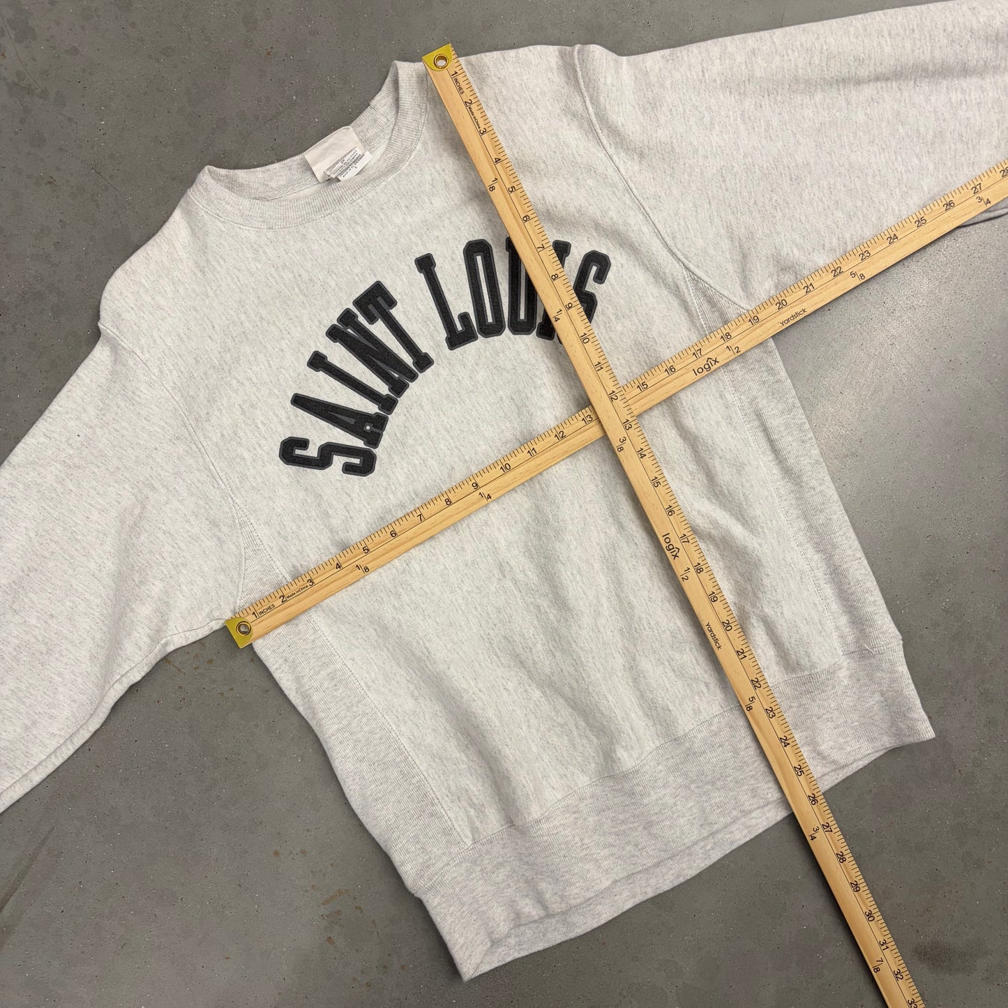 Y2K Saint Louis Champion Crewneck