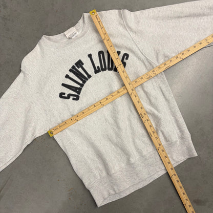 Y2K Saint Louis Champion Crewneck