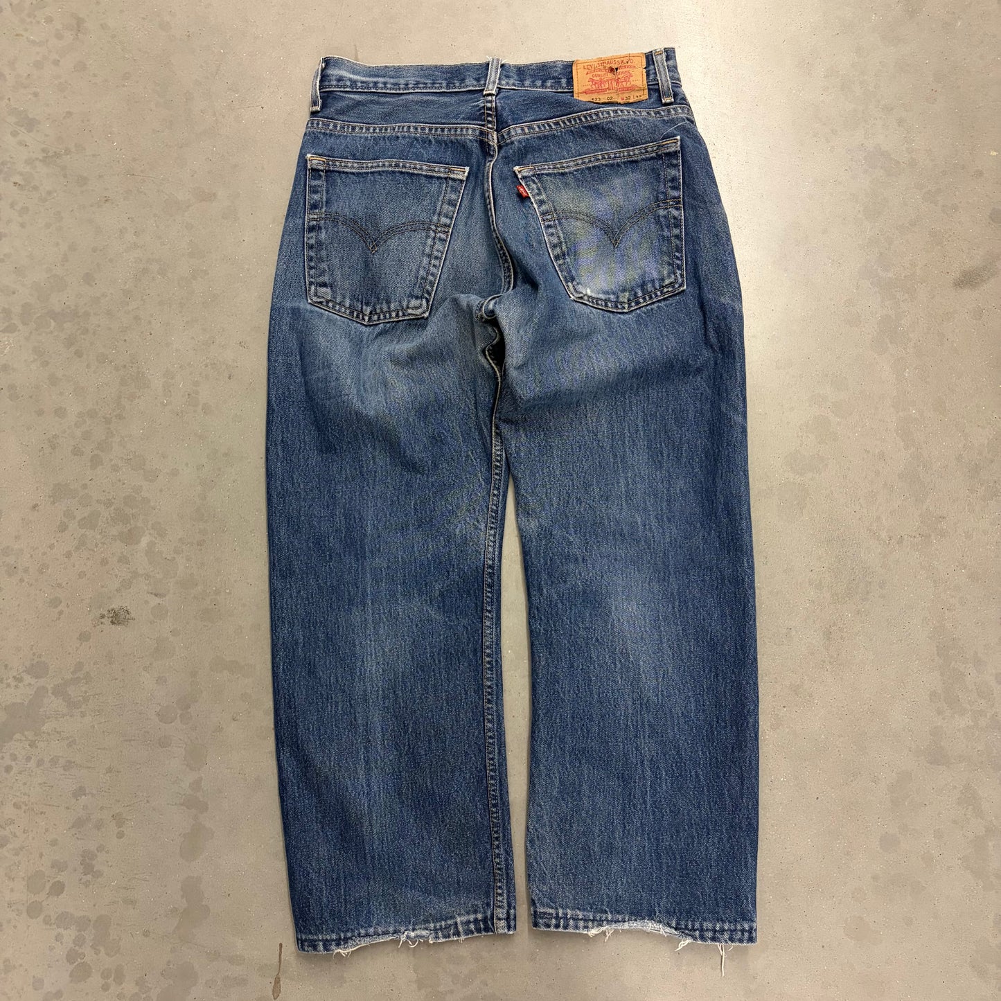 Levi 523 Faded Denim