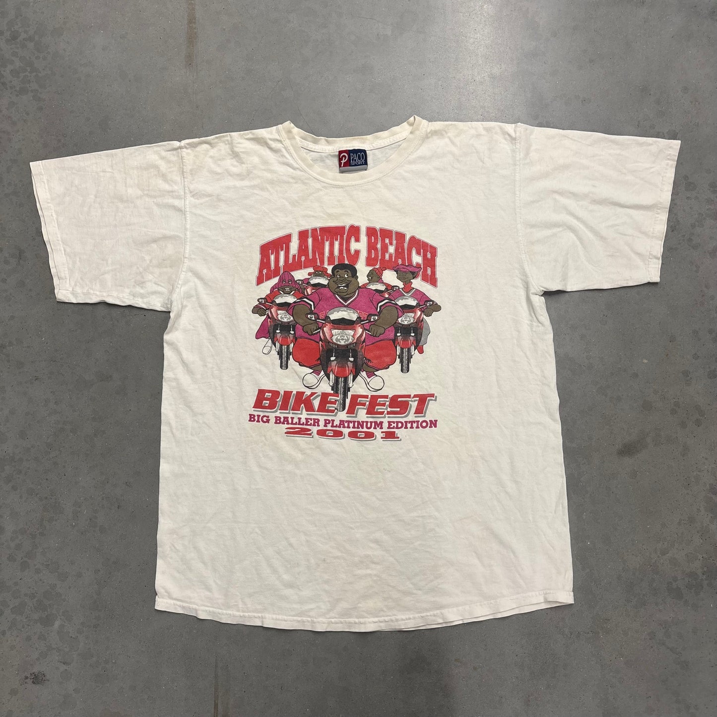 2001’ Atlantic Beach Bike Fest Tee