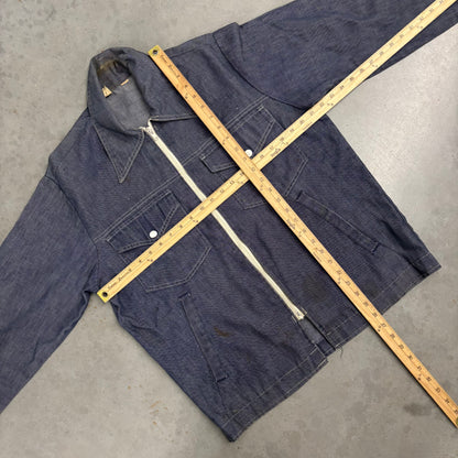 Vintage 70s Goodyear Denim Work Jacket
