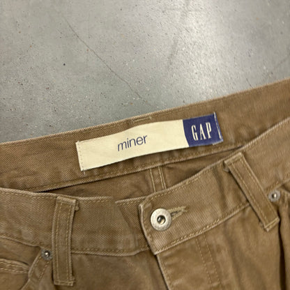 Y2K Gap Miner Double Knee Pants