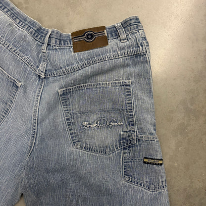 Y2K Faded Brooklyn Express Denim