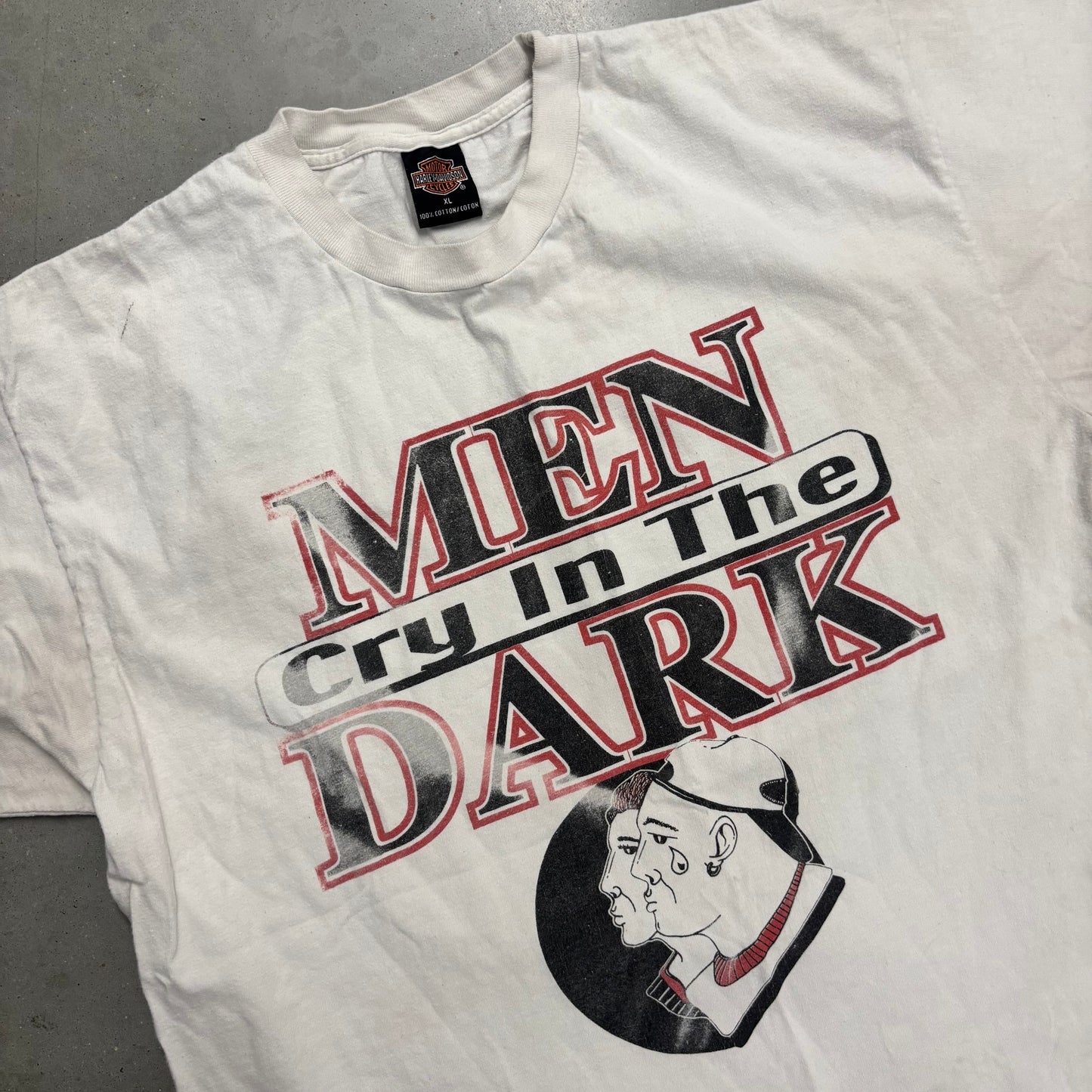 Vintage 90s Men Cry in the Dark Promo Tee