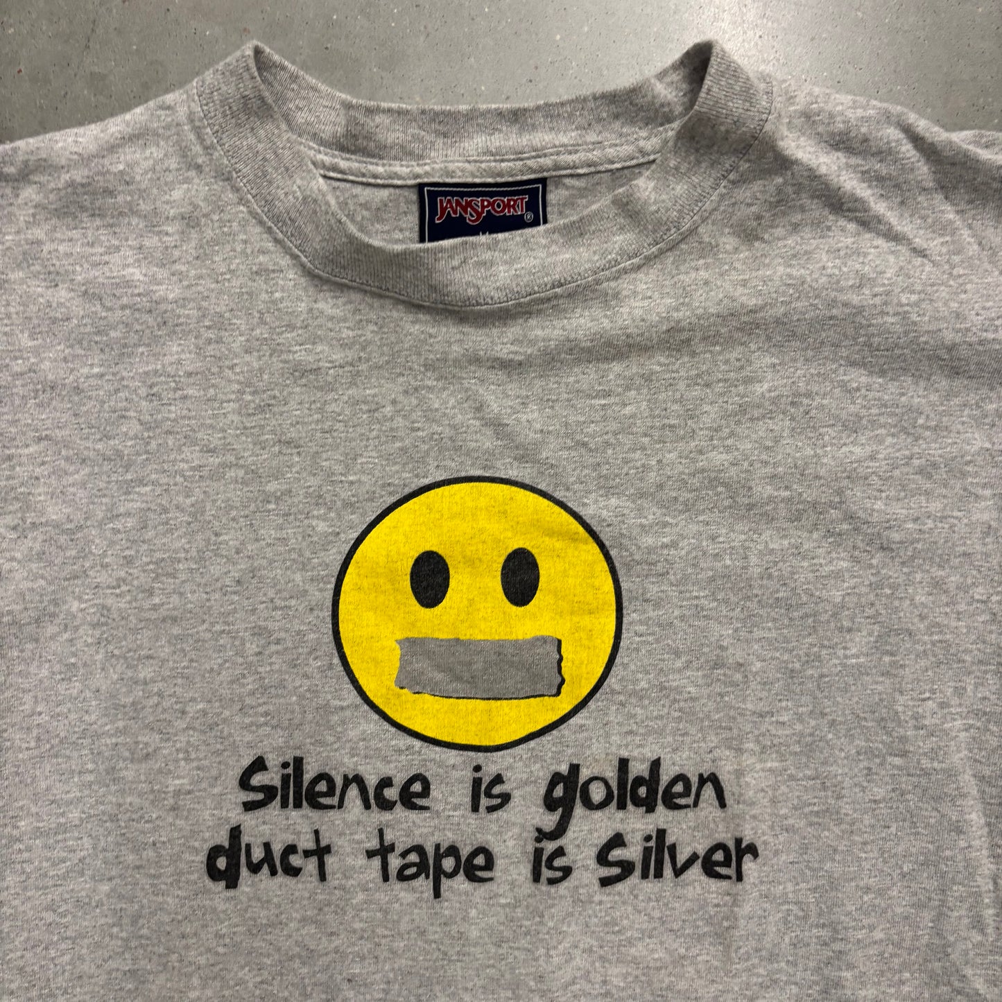 Y2K Funny Silence Tee