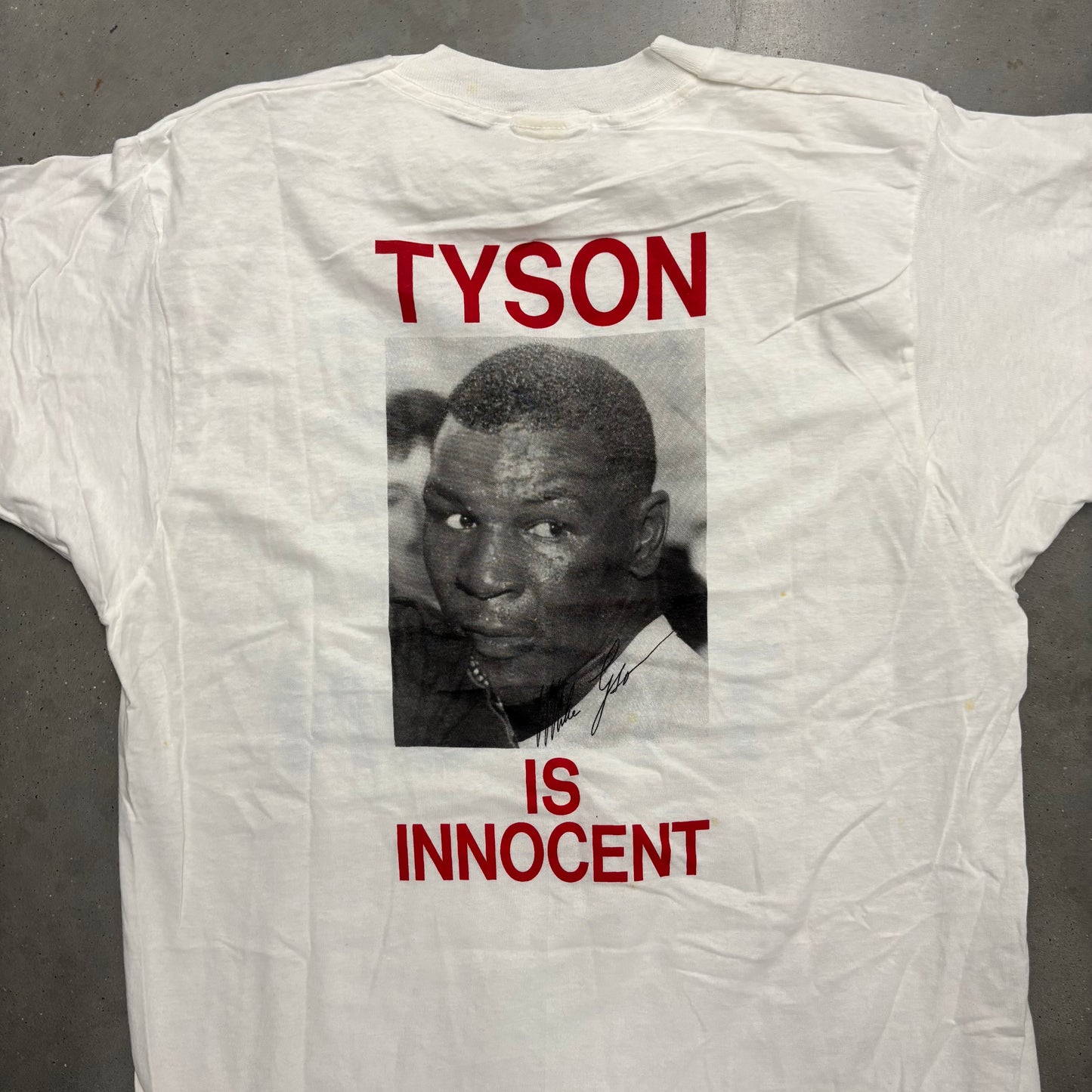 Vintage Free Mike Tyson Tee