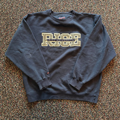 Y2K Rice University Crewneck