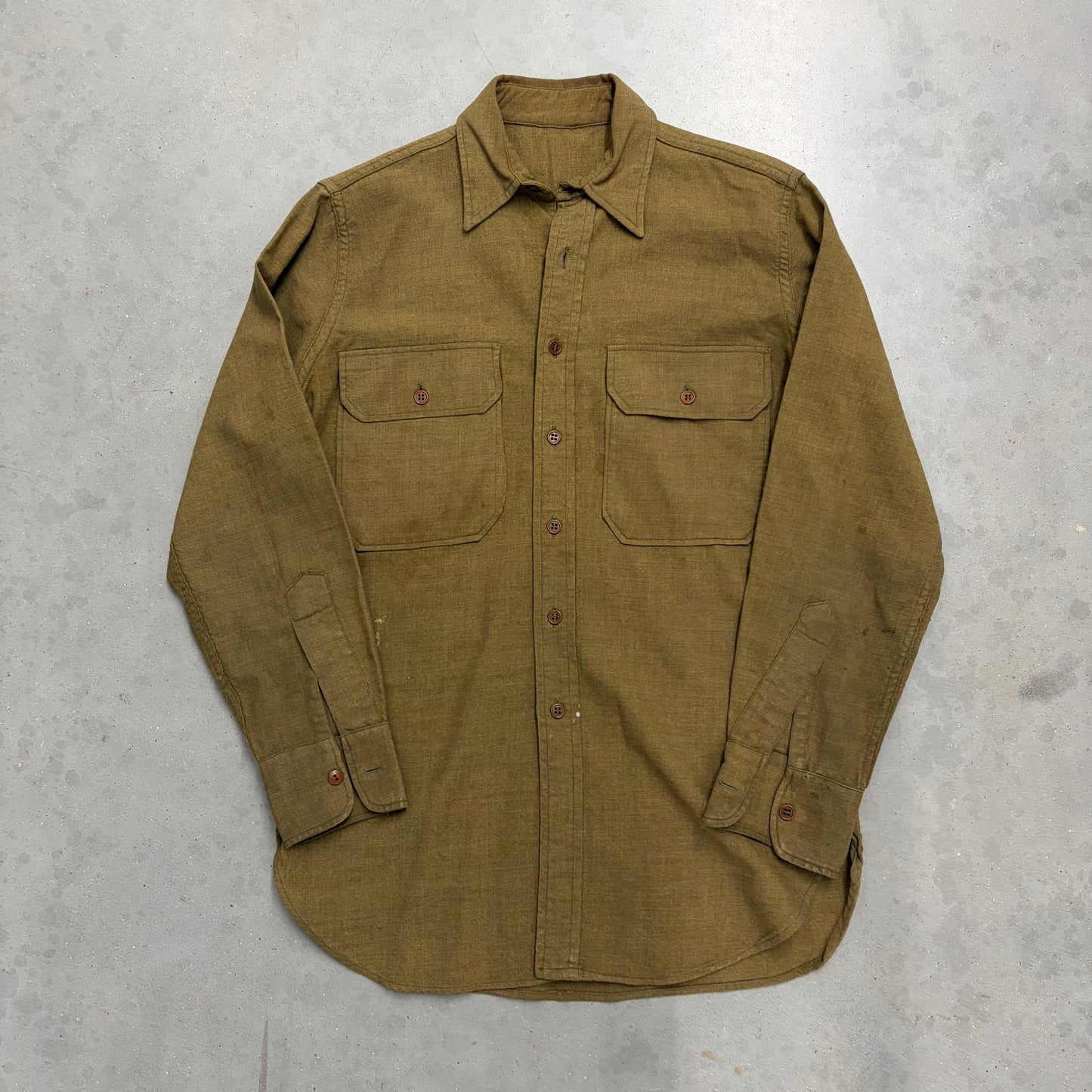 Vintage WWII Button Up