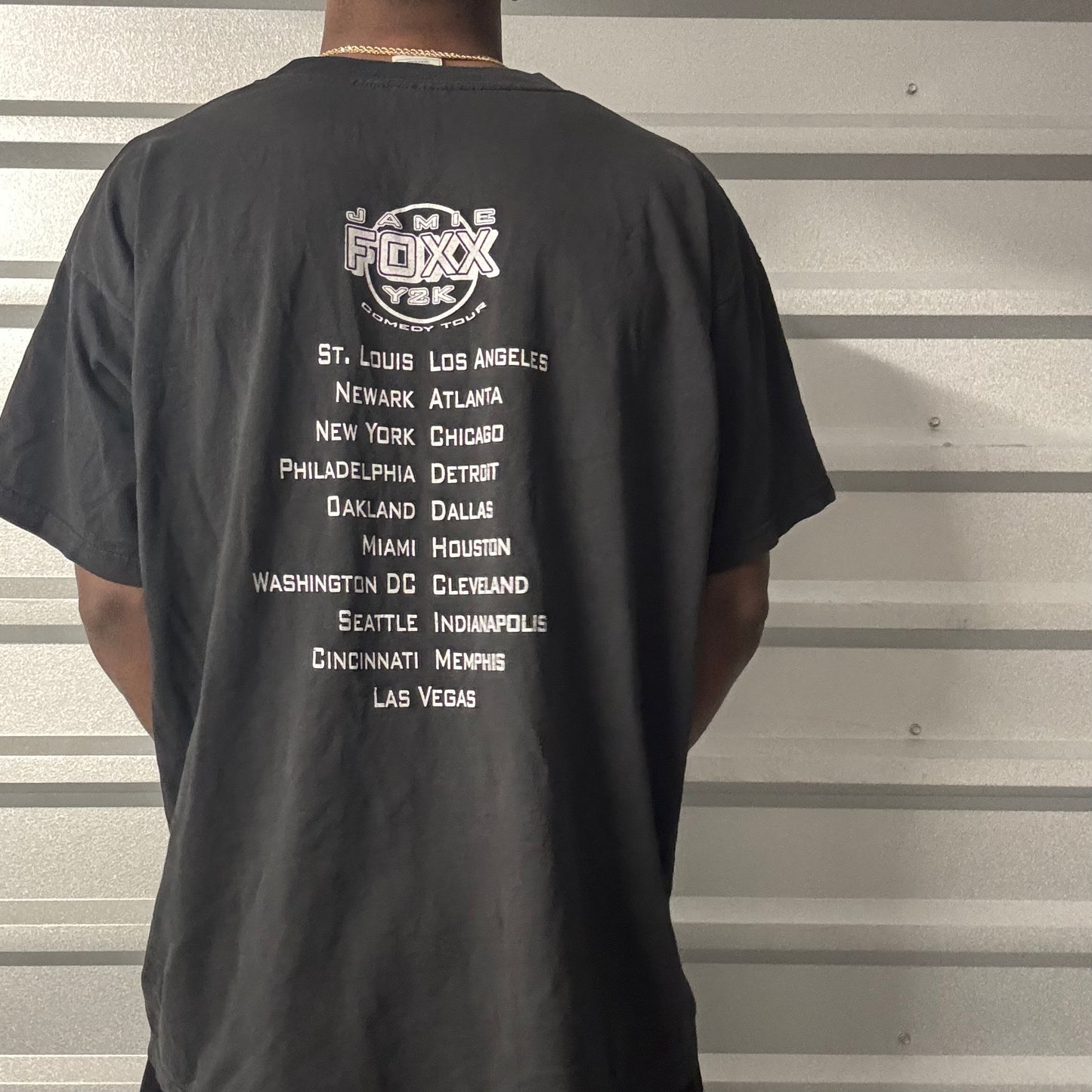 Y2K 00’ Jamie Foxx Comedy Tour Tee