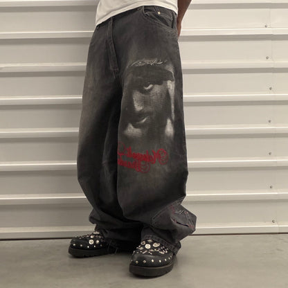 Y2K Tupac Denim