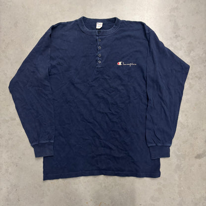 Vintage 80s Champion Henley Tee