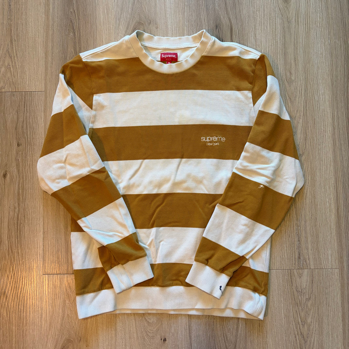 Supreme Striped Crewneck