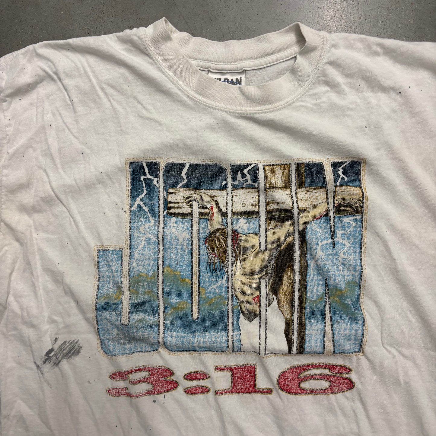 Vintage 90s “John 3:16” Jesus Tee