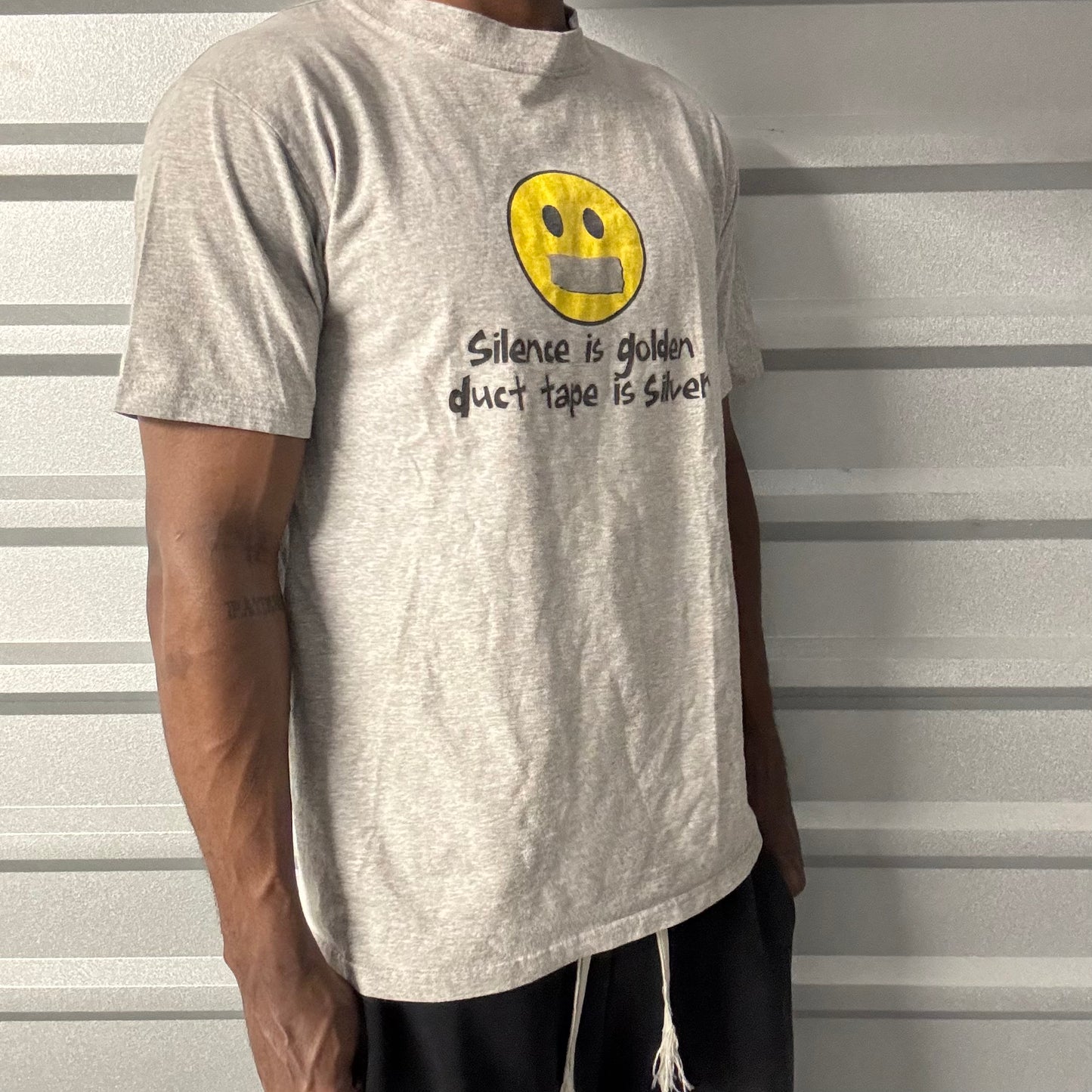 Y2K Funny Silence Tee